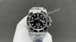 Clean Factory Rolex Submariner 40mm 3135 Movement Black Dial Oyster Band Watch